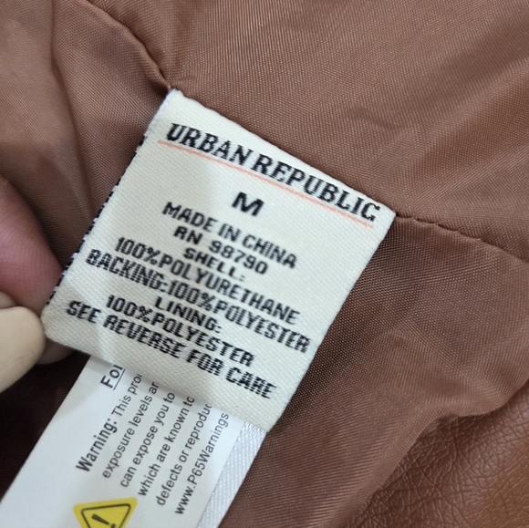 Urban Republic Brown Jacket Size M NEW. - Picture 9 of 17